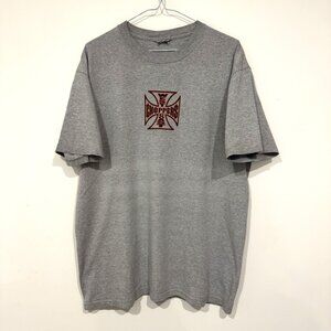 Vintage 2000s West Coast Choppers Short Sleeve T-shirt Size L Y2K Motorcycle